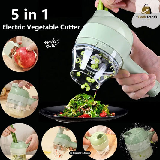 Portable Electric Vegetable Cutter Set