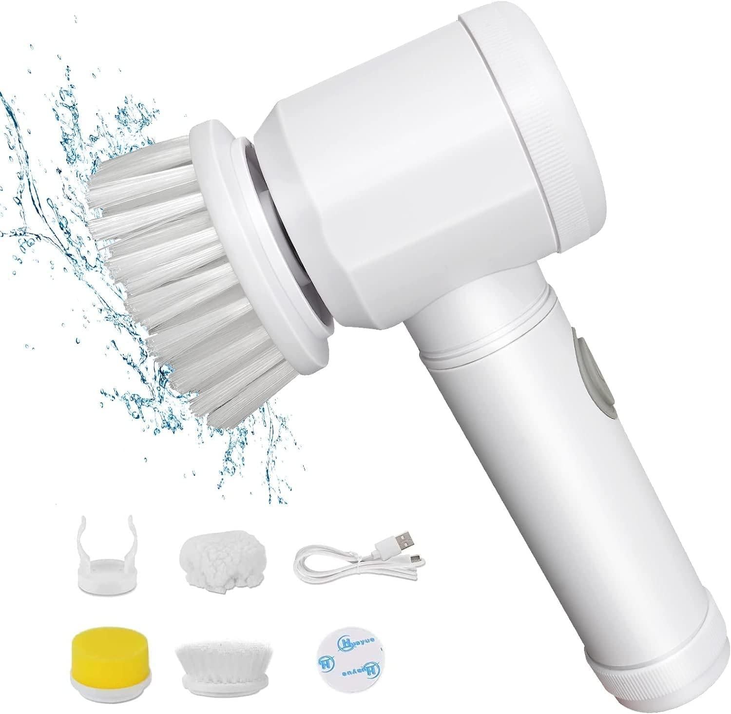 5 in 1 Handheld Bathroom Cleaning Brush - INDIA CART